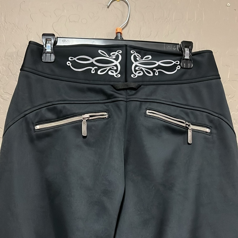 Athleta Snow/Ski Tribal Design Pants Tall Size 4 - Picture 4 of 10